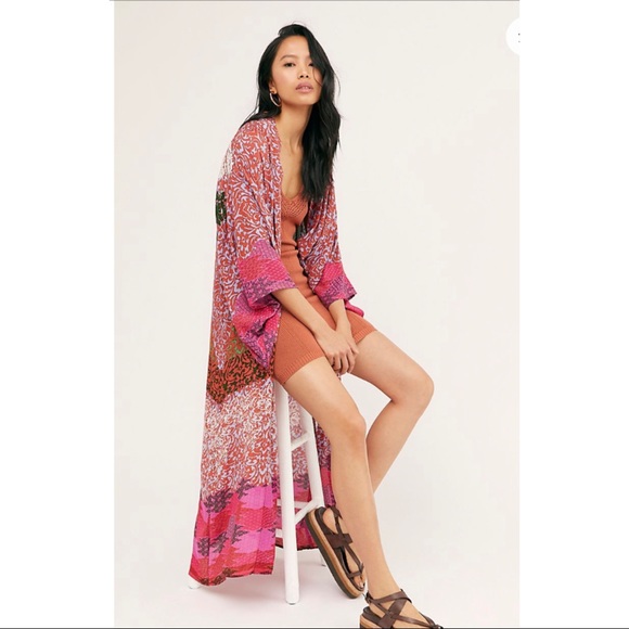 Free People Other - Free People Maxi Kimono